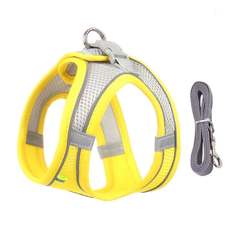 PawComfort™ Adjustable Harness & Lead Set for Small Dogs and Puppies