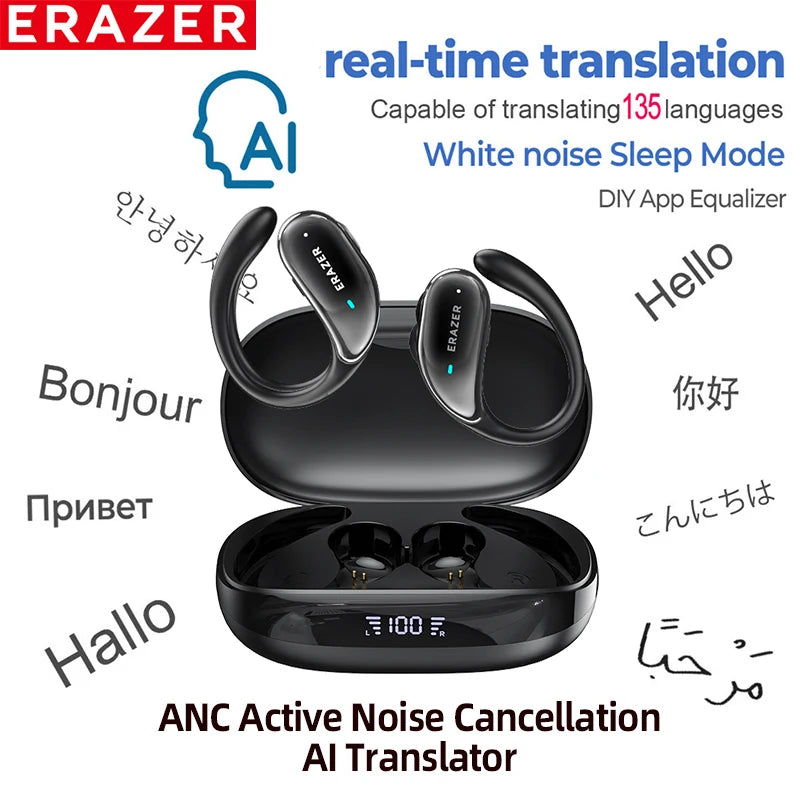 XT80 ActiveBeat Bluetooth Earphones – True Wireless Noise Reduction Headphones with Secure Earhooks