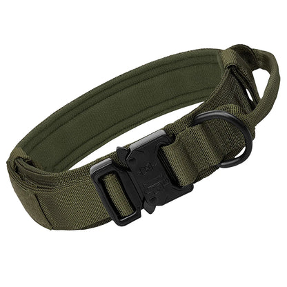 CommandK9™ Military-Style Training Collar with Handle & Patch