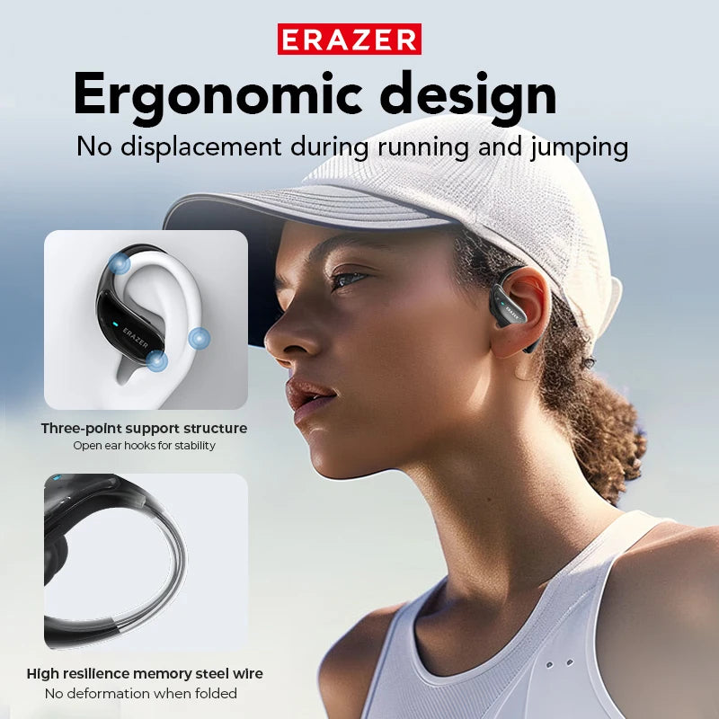 XT80 ActiveBeat Bluetooth Earphones – True Wireless Noise Reduction Headphones with Secure Earhooks