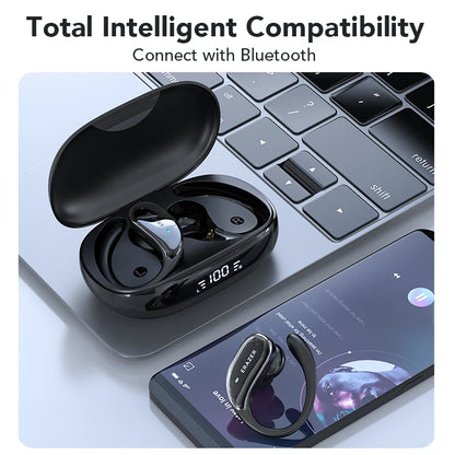 XT80 ActiveBeat Bluetooth Earphones – True Wireless Noise Reduction Headphones with Secure Earhooks