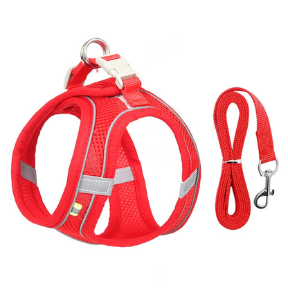 PawComfort™ Adjustable Harness & Lead Set for Small Dogs and Puppies