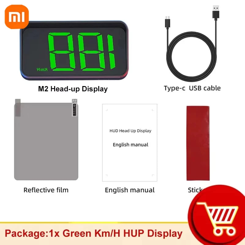 Car HUD Digital Speedometer Head Up Display