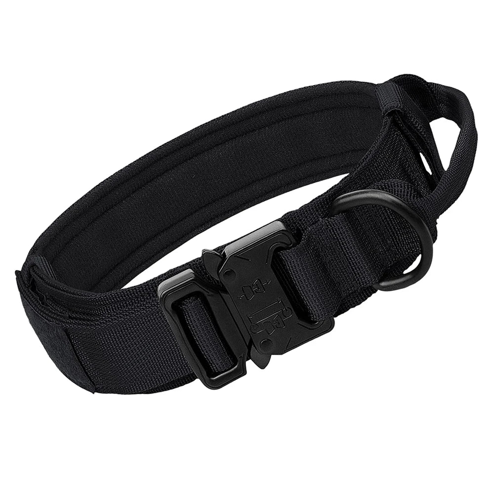 CommandK9™ Military-Style Training Collar with Handle & Patch