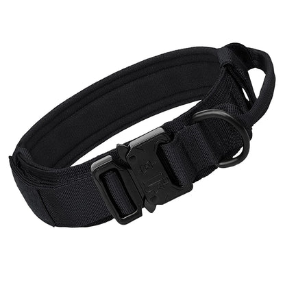CommandK9™ Military-Style Training Collar with Handle & Patch