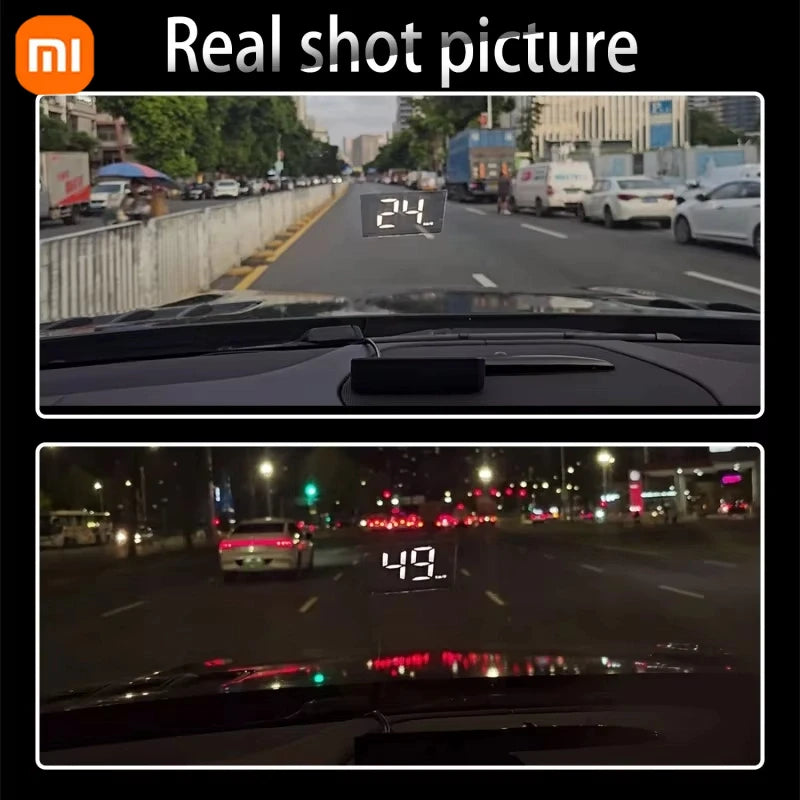 Car HUD Digital Speedometer Head Up Display