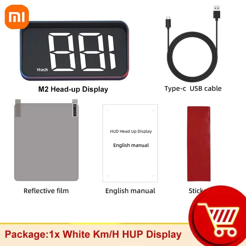 Car HUD Digital Speedometer Head Up Display