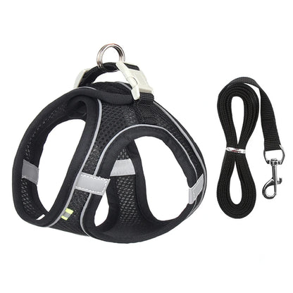 PawComfort™ Adjustable Harness & Lead Set for Small Dogs and Puppies