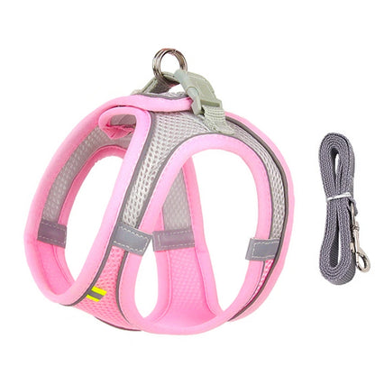 PawComfort™ Adjustable Harness & Lead Set for Small Dogs and Puppies