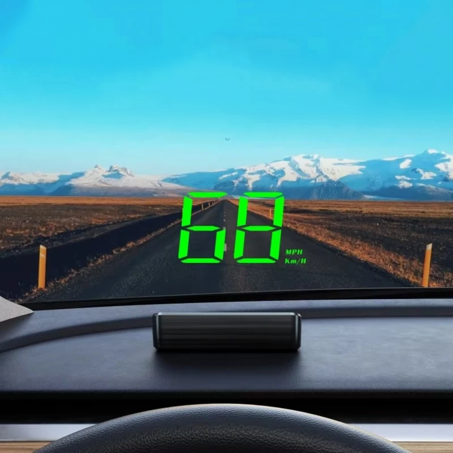 Car HUD Digital Speedometer Head Up Display